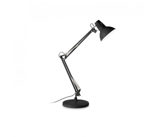 Торшер Ideal lux WALLY TL1 TOTAL BLACK 265278 Торшер Ideal lux WALLY TL1 TOTAL BLACK 265278