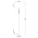 Торшер Arte Lamp Taygeta A4097PN-1CC