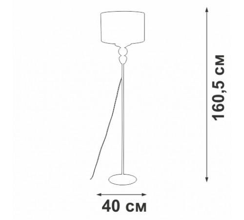 Торшер Vitaluce V2891-0/1P Торшер Vitaluce V2891-0/1P