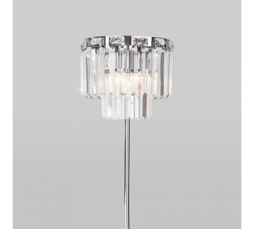 Торшер Eurosvet Elegante 01137/3 хром/прозрачный хрусталь Strotskis a060650 Торшер Eurosvet Elegante 01137/3 хром/прозрачный хрусталь Strotskis a060650