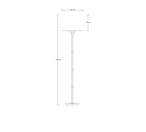 Торшер Arte Lamp Jamie A4090PN-1BK