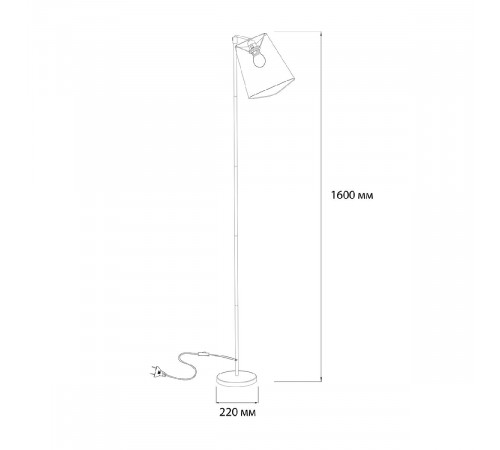 Торшер Escada Hall 10185/T Black Торшер Escada Hall 10185/T Black