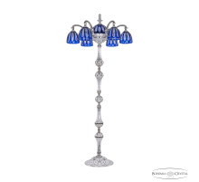 Торшер Bohemia Ivele Crystal Verona 72009TP/6/175 NW P1 D Clear-Blue/H-1H FL2S
