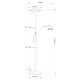 Торшер Arte Lamp Duetto A4329PN-2SS