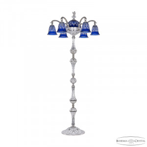 Торшер Bohemia Ivele Crystal Verona 72009TP/6/175 NW P2 D Clear-Blue/H-1I FA1S