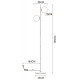 Торшер Arte Lamp Alcor A2224PN-2BK