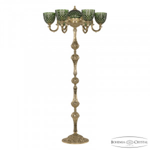 Торшер Bohemia Ivele Crystal Verona 72003TP/6/175 G P1 U Clear-Green/H-1J
