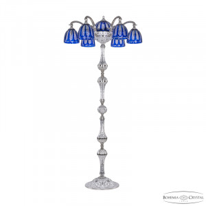 Торшер Bohemia Ivele Crystal Verona 72009TP/6/175 NW P1 D Clear-Blue/H-1H