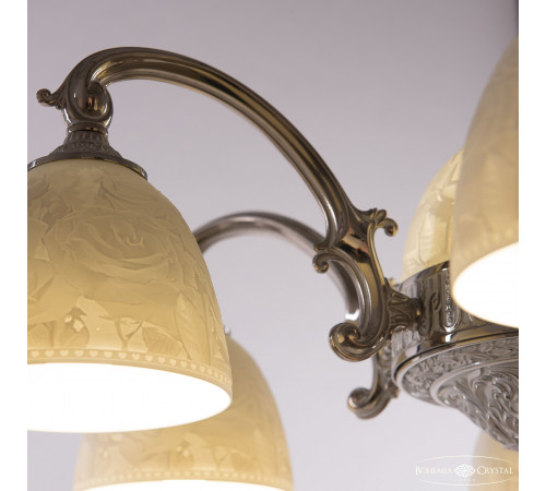 Торшер Bohemia Ivele Crystal Verona 72009TP/6/175 NW P1 D Rose