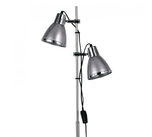 Торшер Ideal Lux Elvis PT2 Argento 042794 Торшер Ideal Lux Elvis PT2 Argento 042794