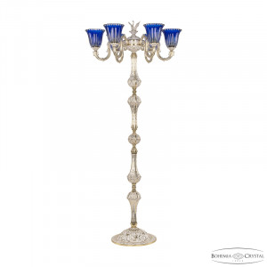 Торшер Bohemia Ivele Crystal Florence 71003T/6/175 GW P2 U Clear-Blue/H-1K FS1M