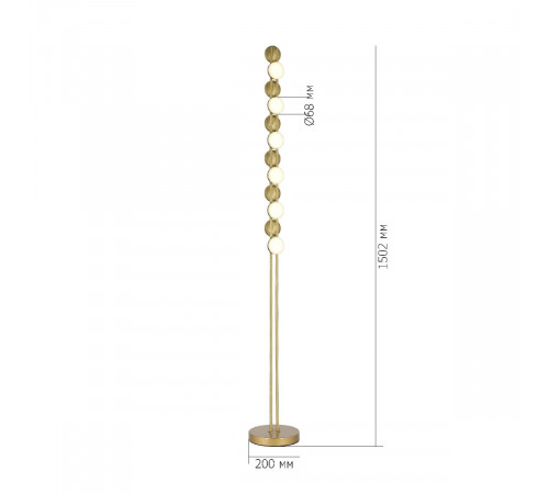 Торшер ST Luce Monro SL6610.205.12 Торшер ST Luce Monro SL6610.205.12