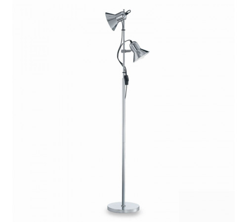 Торшер Ideal Lux Polly PT2 Cromo 061122 Торшер Ideal Lux Polly PT2 Cromo 061122