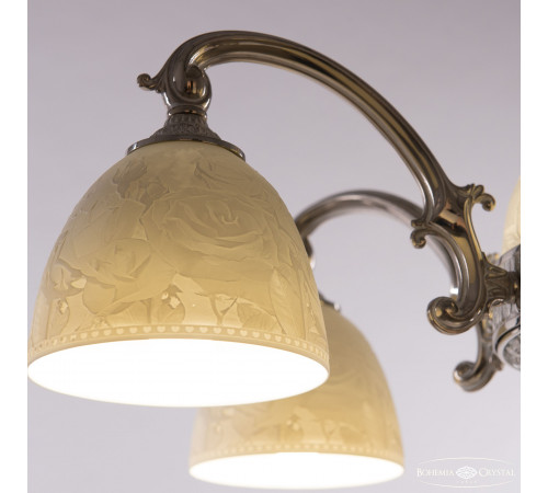 Торшер Bohemia Ivele Crystal Verona 72009TP/6/175 NW P1 D Rose FA10S