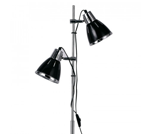 Торшер Ideal Lux Elvis PT2 Nero 001197 Торшер Ideal Lux Elvis PT2 Nero 001197