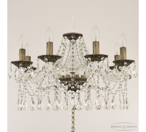 Торшер Bohemia Ivele Crystal AL16313T9/8/200-160 SGB