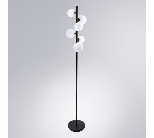Торшер Arte Lamp Gemini A2243PN-6BK Торшер Arte Lamp Gemini A2243PN-6BK