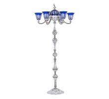 Торшер Bohemia Ivele Crystal Verona 72009TP/6/175 NW P2 U Clear-Blue/H-1H FL3S