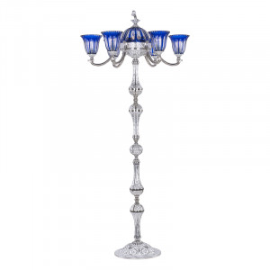 Торшер Bohemia Ivele Crystal Verona 72009TP/6/175 NW P2 U Clear-Blue/H-1H FL3S