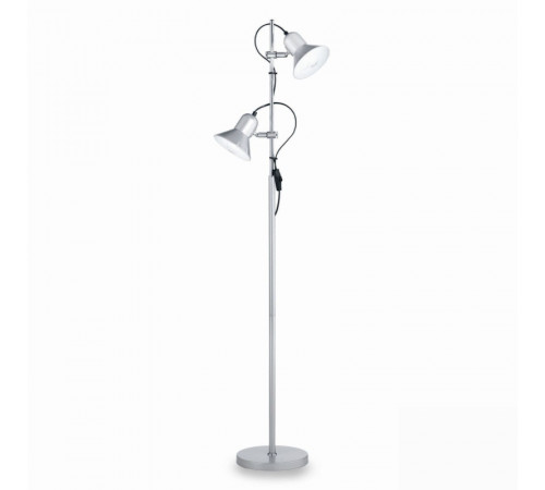 Торшер Ideal Lux Polly PT2 Argento 061115 Торшер Ideal Lux Polly PT2 Argento 061115