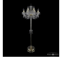 Торшер Bohemia Ivele Crystal 1403T2/8+4/195-165 G