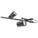 Торшер Uniel ULM-T600 2х6W/4500K/DIM BLACK UL-00010174