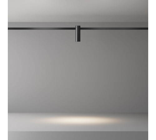 Трековый магнитный светильник Maytoni Focus TR143-1-5W3K-W-B Трековый магнитный светильник Maytoni Focus TR143-1-5W3K-W-B