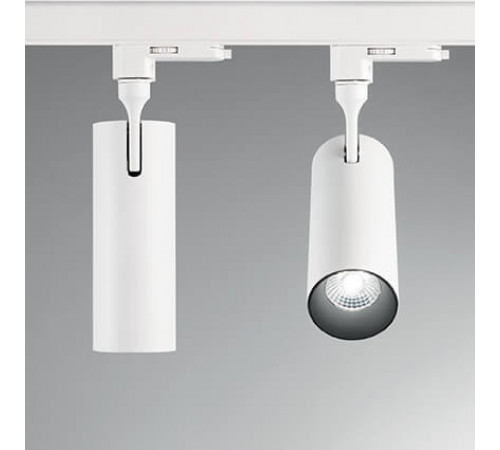 Трековый светодиодный светильник Ideal Lux Smile 20W Cri90 36 3000K White 189833 Трековый светодиодный светильник Ideal Lux Smile 20W Cri90 36 3000K White 189833