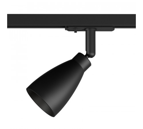 Трековый однофазный светильник Denkirs Bell DK6050-BK
