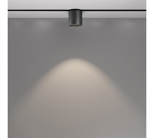 Трековый магнитный светильник Maytoni Technical Magnetic track system Exility Alfa S TR132-2-7W4K-B Трековый магнитный светильник Maytoni Technical Magnetic track system Exility Alfa S TR132-2-7W4K-B