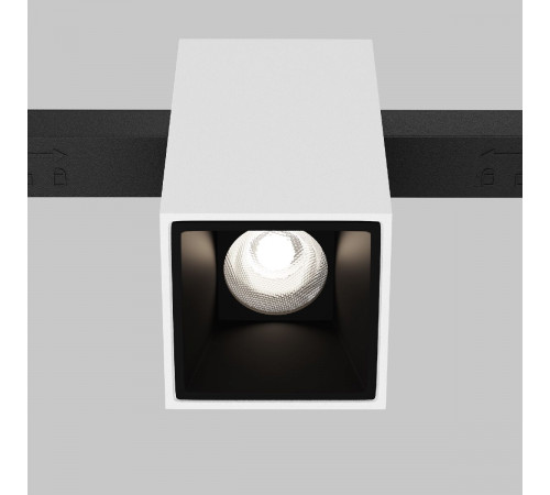 Трековый магнитный светильник Maytoni Alfa TR121-4-7W-DS-W