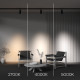 Трековый трехфазный светильник Maytoni Focus Led TR197-3-30WCCT-M-B