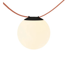 Трековый однофазный светильник Denkirs Belty orb DK5552-BK