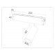 Трековый магнитный светильник Ambrella Light Magnetic 220V GL1201