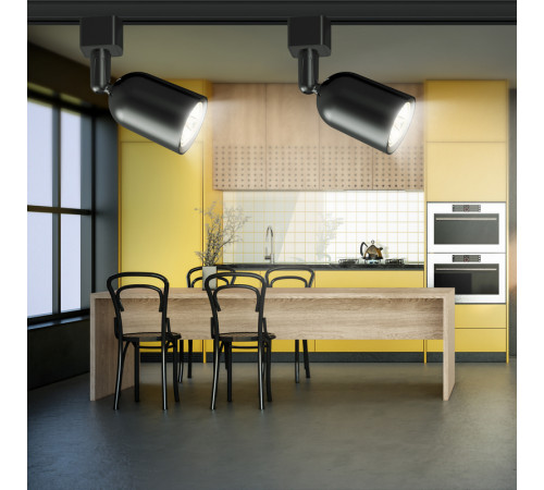 Трековый светильник Эра TR41-GU10 BK Б0054171 Трековый светильник Эра TR41-GU10 BK Б0054171