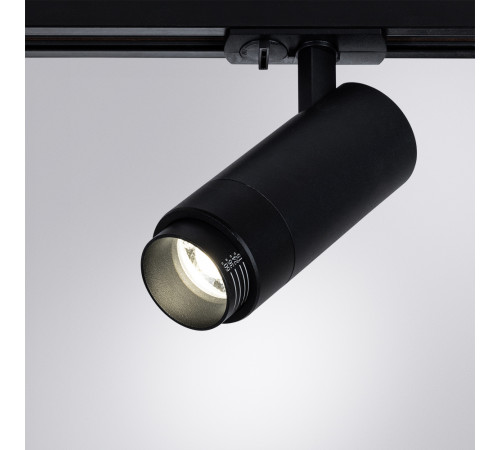 Трековый однофазный светильник Arte Lamp Merak A3540PL-1BK Трековый однофазный светильник Arte Lamp Merak A3540PL-1BK