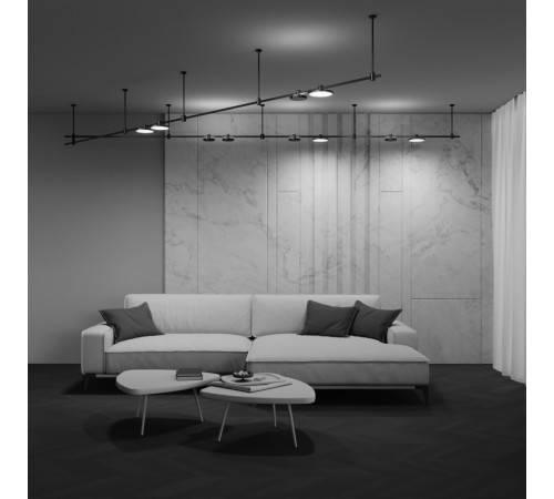Трековый магнитный светильник Maytoni Plato TR153-1-10W3K-B