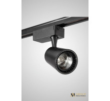 Трековый однофазный светильник AM Group AM228-10W BK 3000K