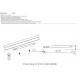 Трековый светильник Crystal Lux CLT 0.33 001 30W BL M4000K