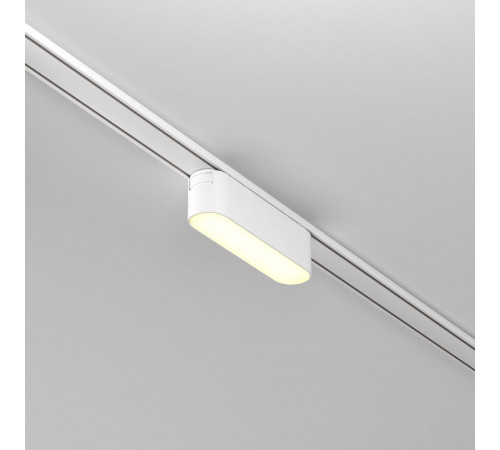 Трековый магнитный светильник Maytoni Basis TR080-1-6W3K-W