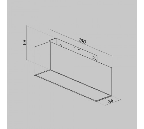Трековый светильник Maytoni Technical BASIS TR012-2-7W4K-W Трековый светильник Maytoni Technical BASIS TR012-2-7W4K-W