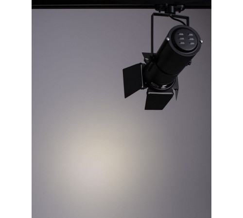Трековый светильник Arte Lamp Track Lights A6312PL-1BK Трековый светильник Arte Lamp Track Lights A6312PL-1BK