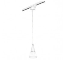 Трековый светильник Lightstar Track 1 white L1T757016 (757016+592006)