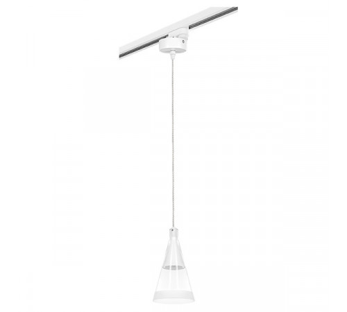 Трековый светильник Lightstar Track 1 white L1T757016 (757016+592006) Трековый светильник Lightstar Track 1 white L1T757016 (757016+592006)