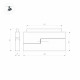 Трековый светильник Arlight Mag-Orient-Laser-Fold-S230-12W Warm3000 034642(1)