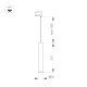 Трековый светильник Arlight LGD-Pipe-Track-Hang-2TR-R50-9W Day4000 037432