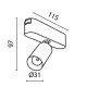 Трековый светильник Maytoni Focus LED TR103-1-5W4K-M-B