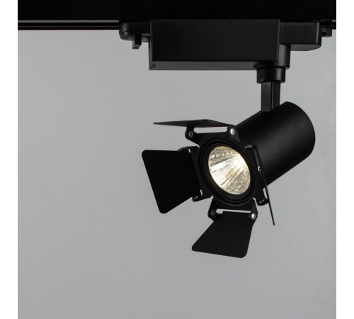 Трековый светодиодный светильник Arte Lamp Track Lights A6709PL-1BK Трековый светодиодный светильник Arte Lamp Track Lights A6709PL-1BK