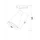 Трековый светильник Maytoni Virar TR022-1-GU10-B