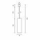 Трековый светильник Maytoni Technical Focus TR025-1-GU10-B
